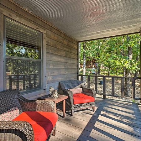 Luxe Broken Bow Cabin With Tesla Charging Station Stephens Gap Bagian luar foto