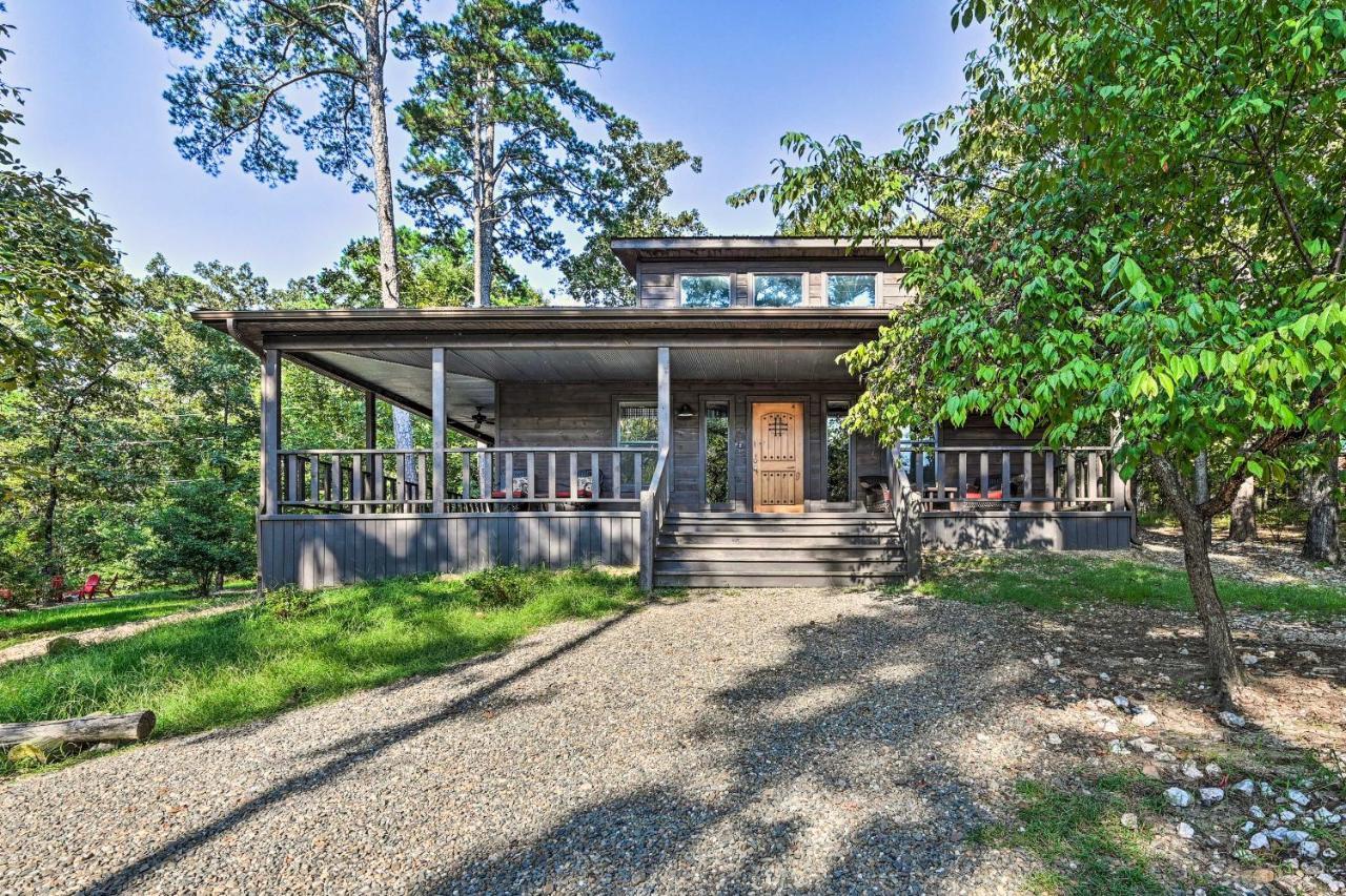 Luxe Broken Bow Cabin With Tesla Charging Station Stephens Gap Bagian luar foto