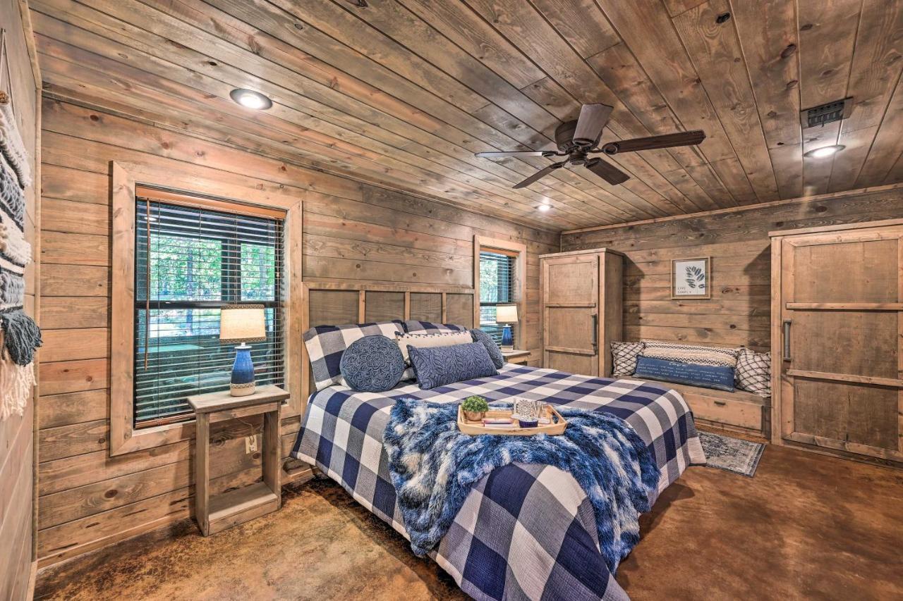 Luxe Broken Bow Cabin With Tesla Charging Station Stephens Gap Bagian luar foto